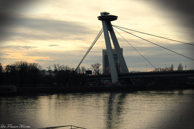Travel Bratislava, Slovakia: UFO Bridge