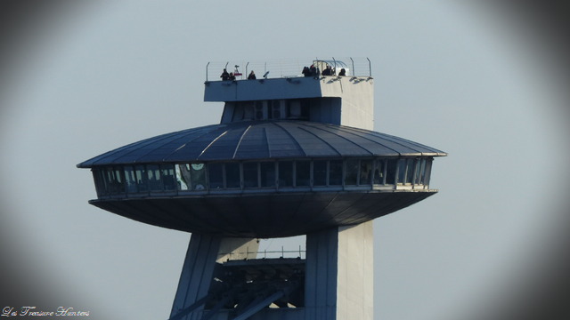 Travel Bratislava, Slovakia: UFO Bridge