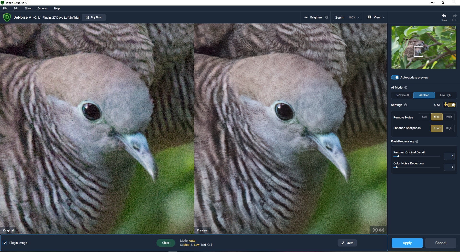 HOE OM TOPAZ DENOISE AI TE GEBRUIK MET "AFFINITY FOTO"?