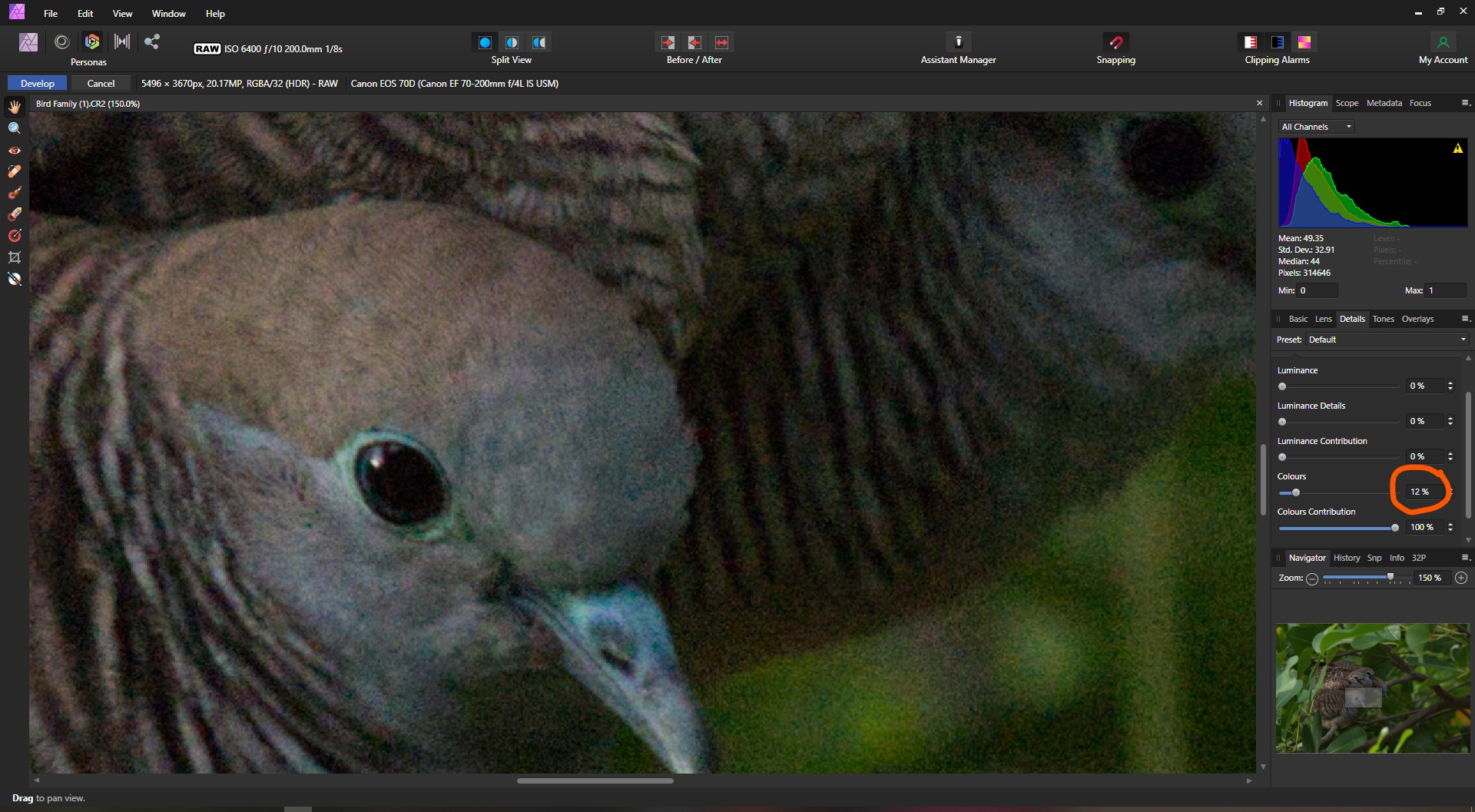 CÓMO USAR TOPAZ DENOISE AI CON AFFINITY PHOTO