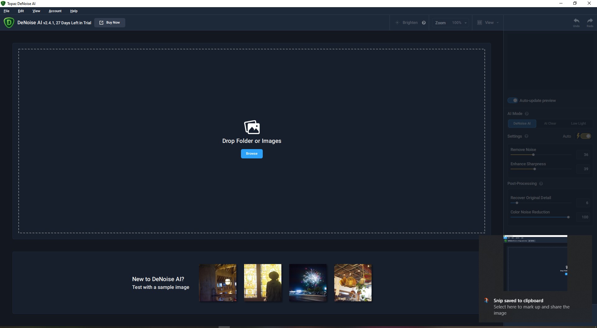TOPAZ DENOISE AI RECENSIONE E TUTORIAL