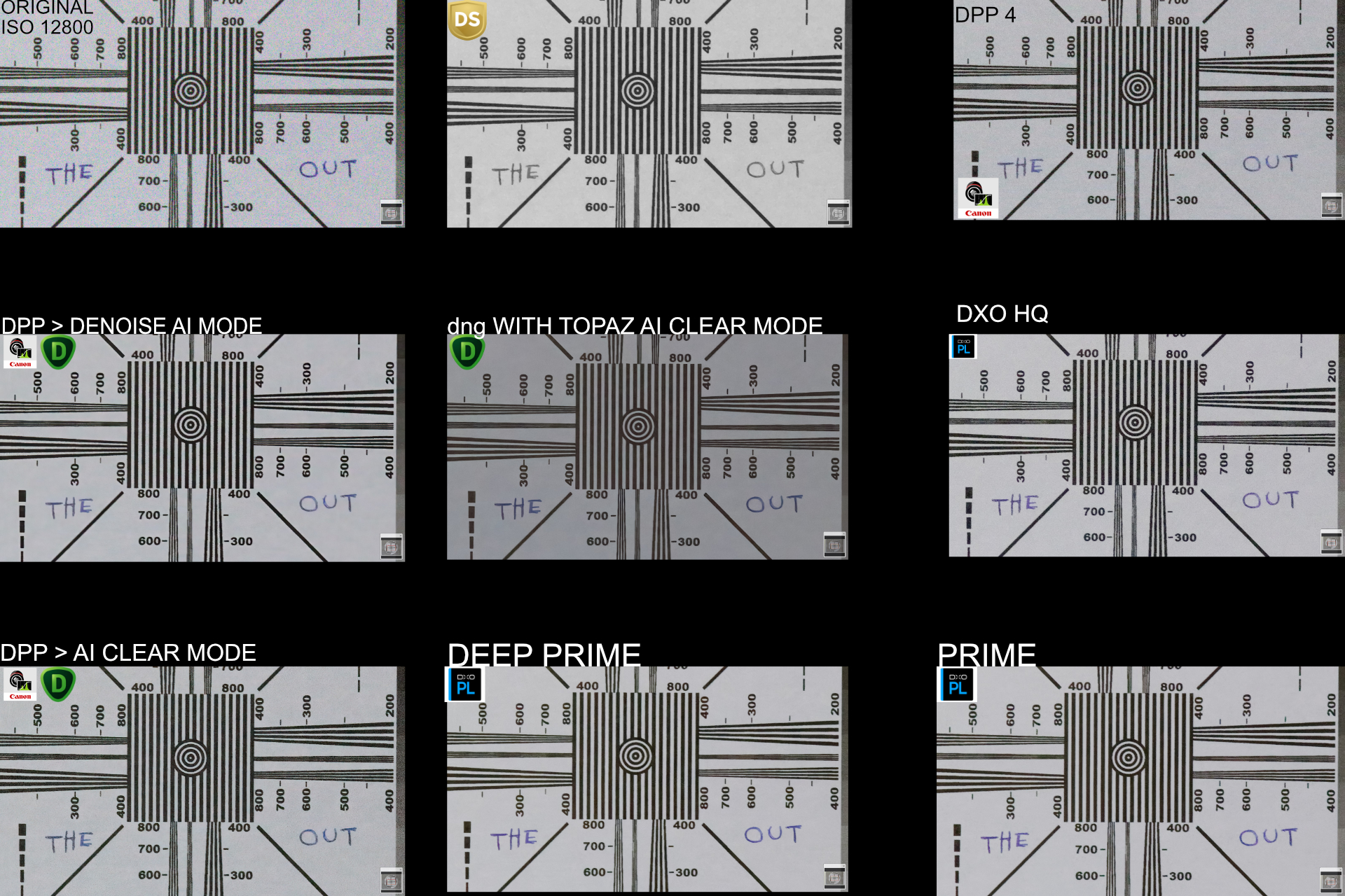 TOPAZ DENOISE AI VS DXO PHOTOLAB 4 vs SILKYPIS Developer STUDIO PRO